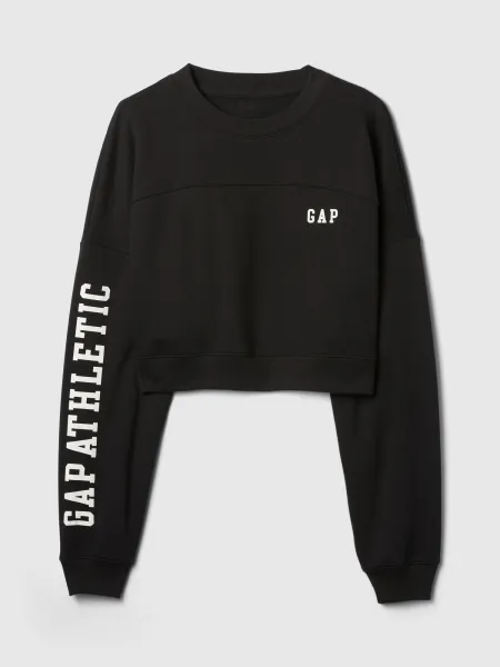 GAP Crop sweatshirt with logo - Women's