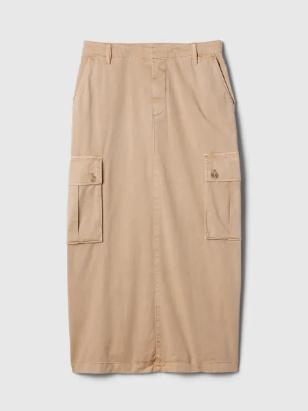 GAP Midi Skirt with Pockets Utility Cargo - Ladies