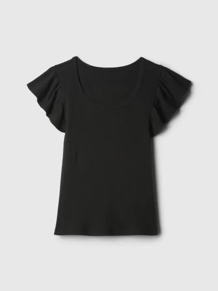 GAP Children's Ribbed T-Shirt - Girls