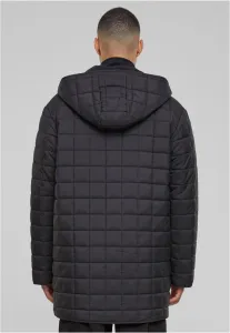 Men's parka with lining Lined black