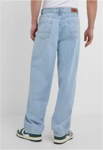 Men's Baggy Fit Heavy Unce Light Blue Jeans