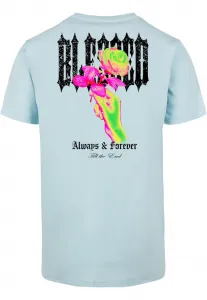 Men's T-shirt Blessed Rose blue