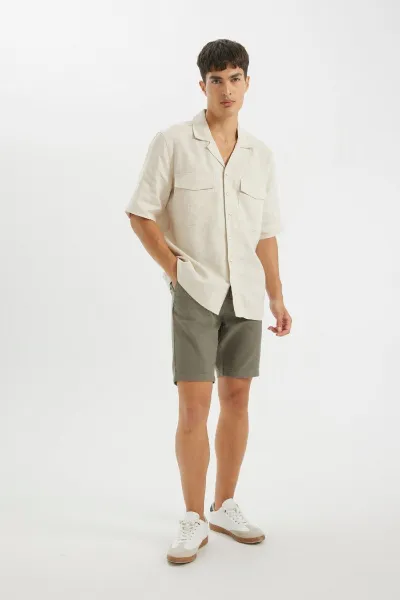 DEFACTO Cotton Bermuda Shorts