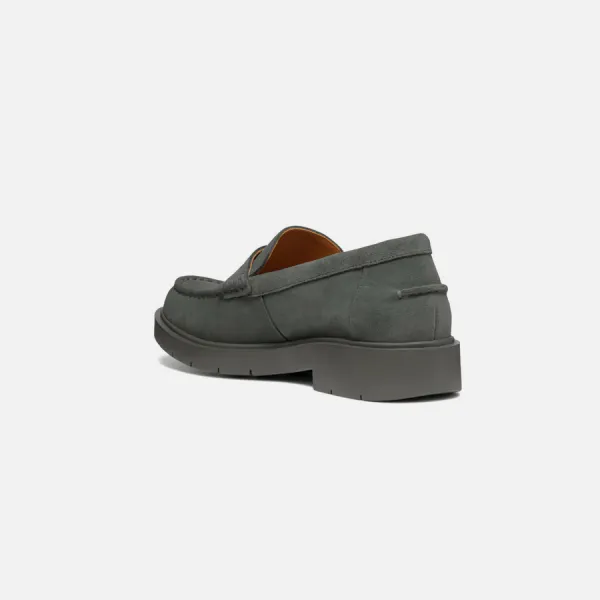 Grey-green women's loafers Geox Spherica Ec1 - Women's