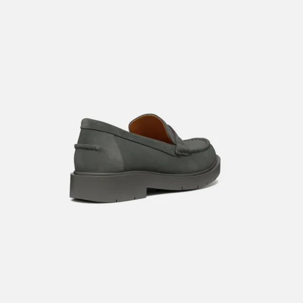 Grey-green women's loafers Geox Spherica Ec1 - Women's