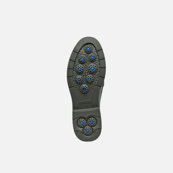 Grey-green women's loafers Geox Spherica Ec1 - Women's