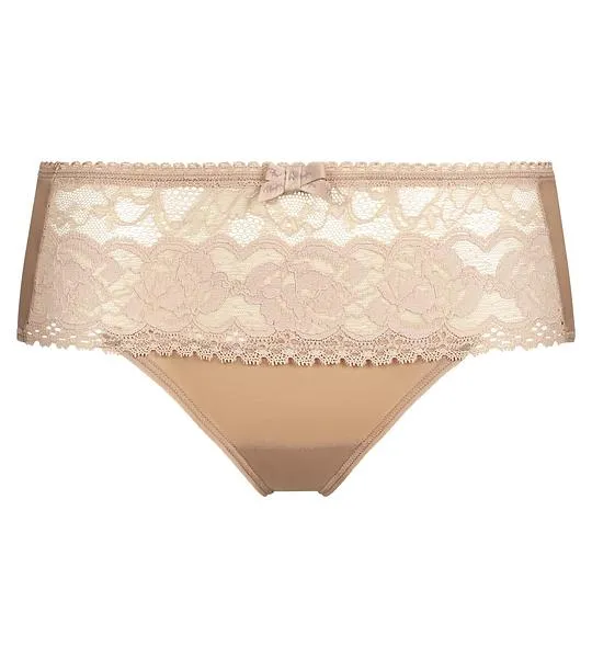 PLAYTEX RCS FLOWER ELEGANCE MIDI BRIEF - Dámske čipkované nohavičky - telová