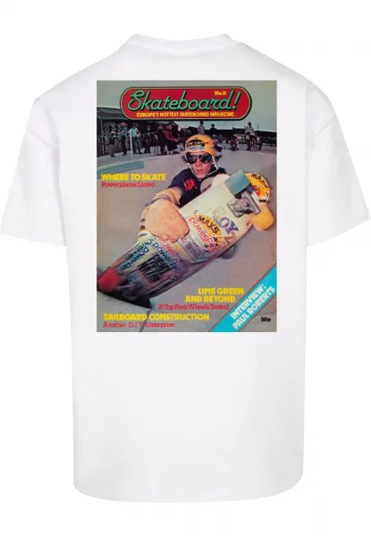 Men's T-shirt The Skateboard Magazine Cover No 11 Oversize white