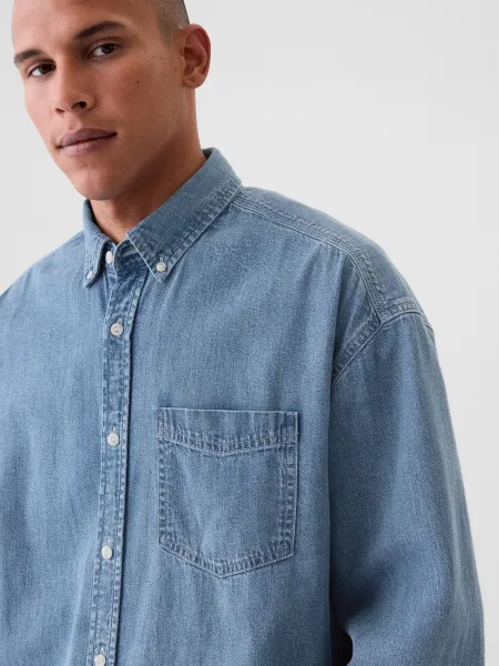GAP Denim Oversize Shirt - Men's
