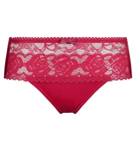 PLAYTEX FLOWER ELEGANCE RCS MIDI BRIEF - Dámske čipkované nohavičky - červená