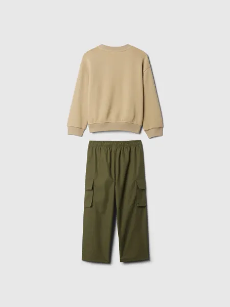 GAP Baby Set Sweatshirts & Cargo Pants - Boys