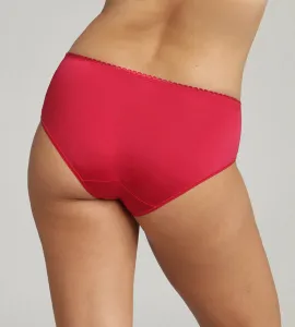 PLAYTEX FLOWER ELEGANCE RCS MIDI BRIEF - Dámske čipkované nohavičky - červená