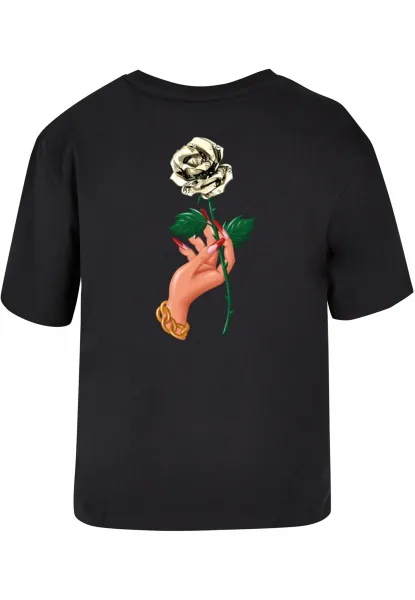 Women's T-shirt Love Is Blind Love Is Cruel black