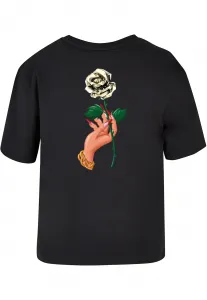 Women's T-shirt Love Is Blind Love Is Cruel black