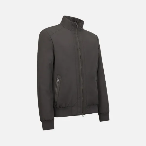 Grey Men's Jacket Geox Damiano - Mens