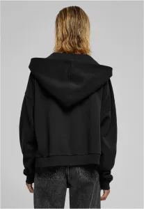 Women's hoodie Boxy Zip Hoody black