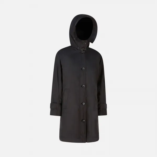 Black women's parka Geox Diamond - Women's