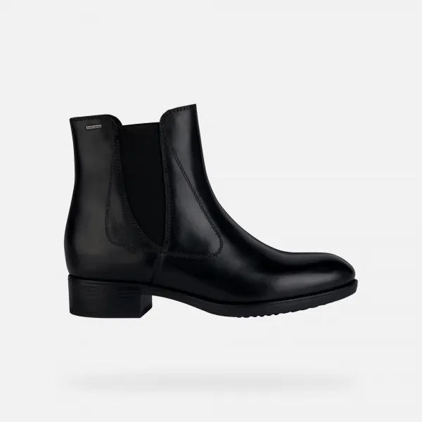 Black women's ankle boots Geox Felicity Np Abx - Women's