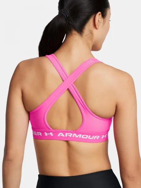 Under Armour Women's Crossback Mid Bra - Women's