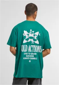 Men's T-shirt Bold Actions Overzise green