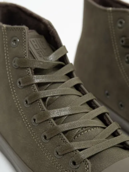 BIG STAR SHOES Pánske Zateplené Tenisky Z Eko Kože Big Star