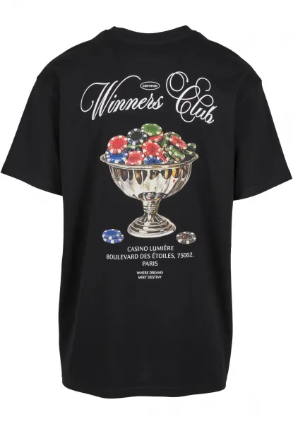 Men's T-shirt Winners Club Oversize black