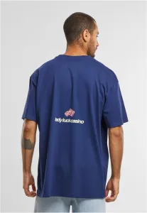 Men's T-shirt Lady Luck Oversize dark blue