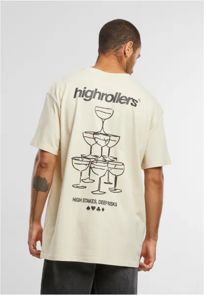 Men's T-Shirt Highrollers Oversize Sand
