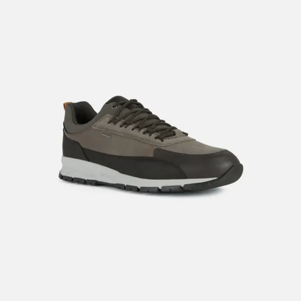 Dark brown men's sneakers Geox Doray B Abx - Men's