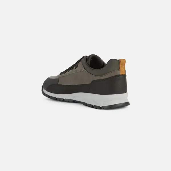 Dark brown men's sneakers Geox Doray B Abx - Men's