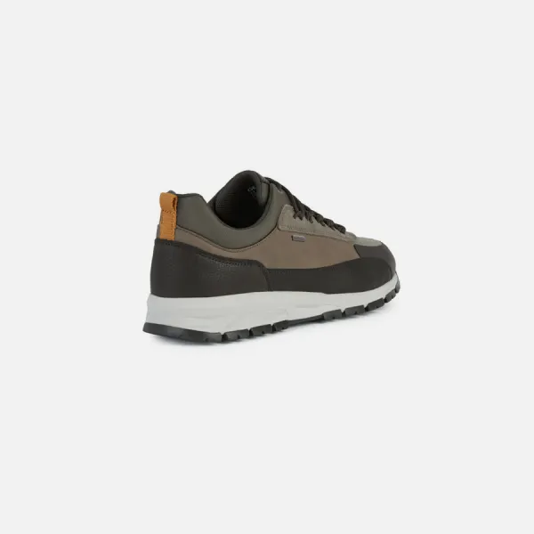 Dark brown men's sneakers Geox Doray B Abx - Men's