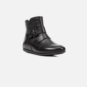 Black women's ankle boots Geox New Moena - Women's