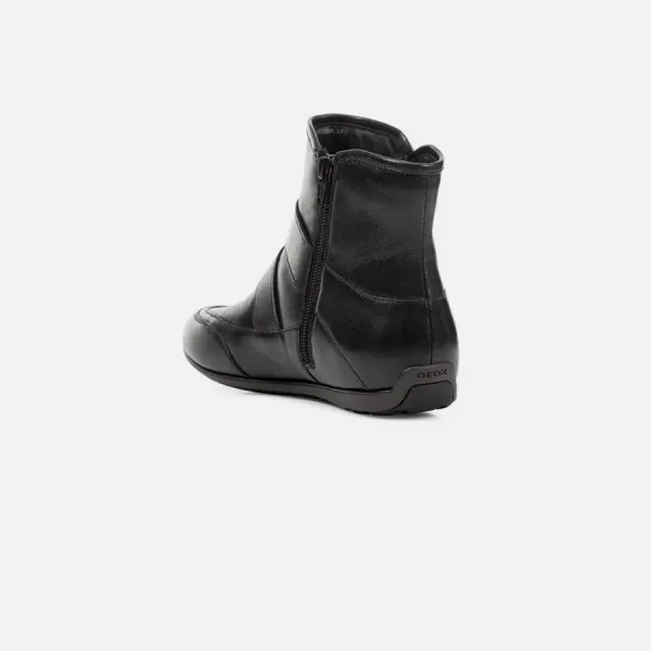 Black women's ankle boots Geox New Moena - Women's