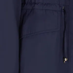 Dark blue women's parka Geox Genziana - Women's