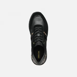 Black women's sneakers Geox Desya - Women's
