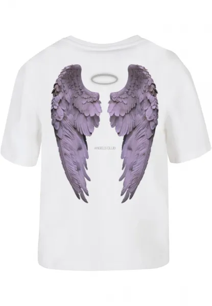 Women's T-shirt Angels Club white