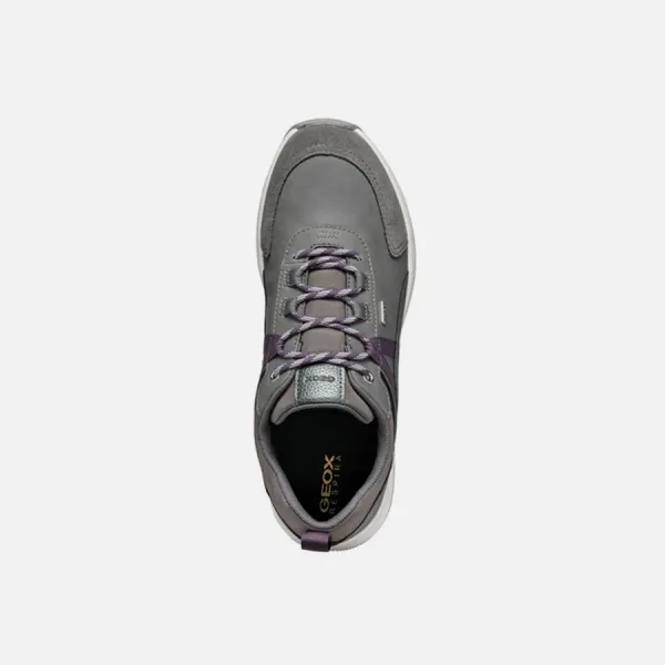 Grey women's sneakers Geox Braies B Abx - Women's