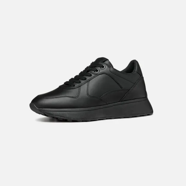 Black women's sneakers Geox Amabel - Women's