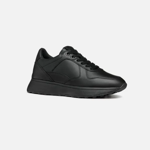 Black women's sneakers Geox Amabel - Women's