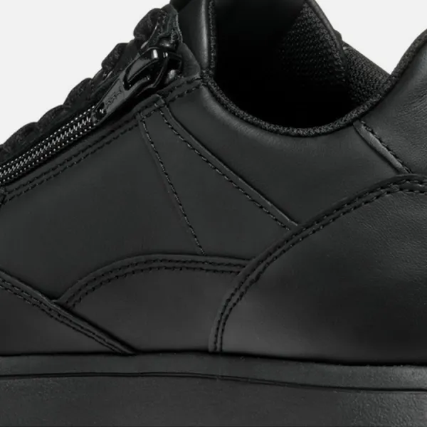 Black women's sneakers Geox Amabel - Women's