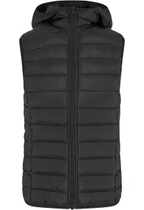 Women's ultra-light quilted vest black