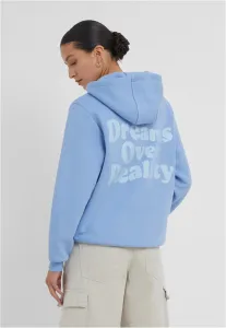 Women's hoodie Dreams Over Reality blue