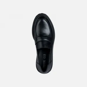 Black women's moccasins Geox Iridea - Women's