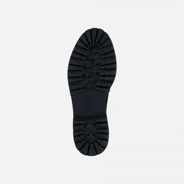 Black women's moccasins Geox Iridea - Women's