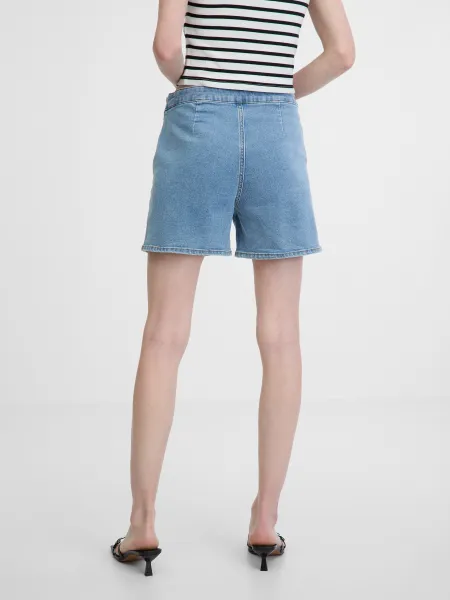 Orsay Light Blue Women's Denim Shorts - Women's