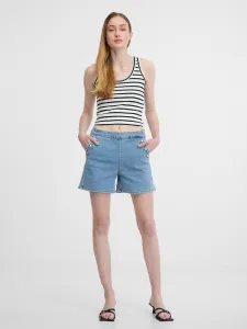 Orsay Light Blue Women's Denim Shorts - Women's