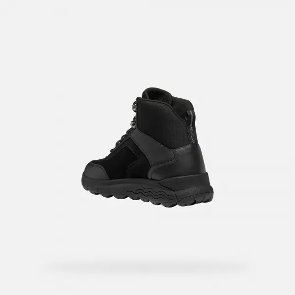 Black women's ankle boots Geoxspherica 4x4 B Abx - Women's