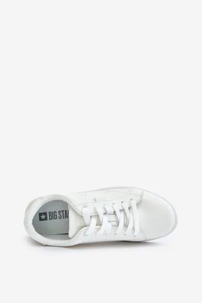 BIG STAR SHOES Pánske Tenisky Z Eko Kože Big Star