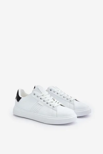 BIG STAR SHOES Pánske Sneakers Z Eko Kože Big Star