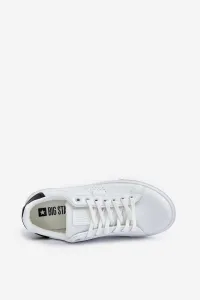BIG STAR SHOES Pánske Sneakers Z Eko Kože Big Star
